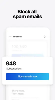 Instaclean - Clean your Inbox android App screenshot 3
